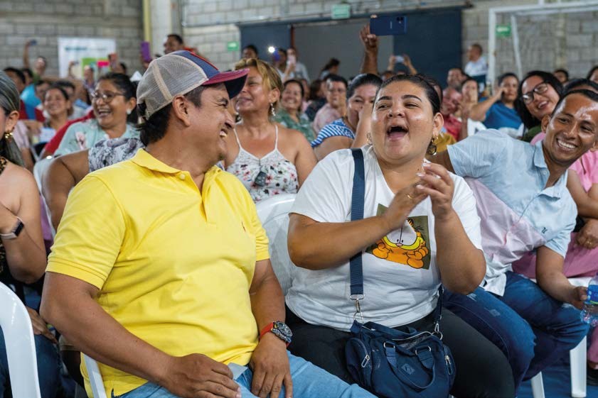 Encuentro de bingo comunitario