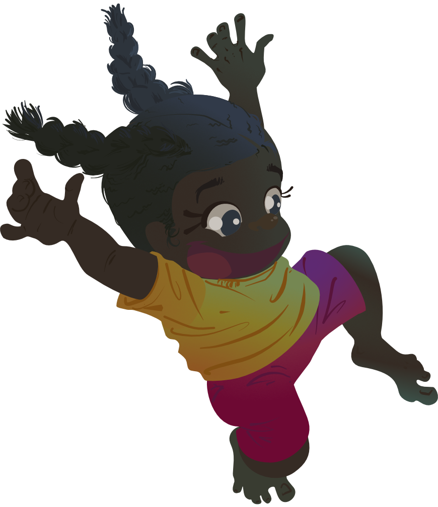 Niña bailando